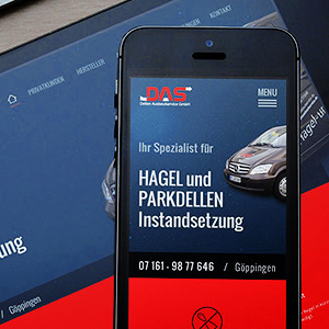 DAS - Dellenausbeulservice - Logo design Design & dezvoltare web