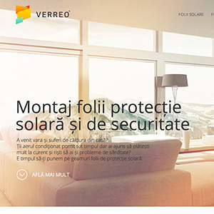 VERREO - Logo design Design & dezvoltare web